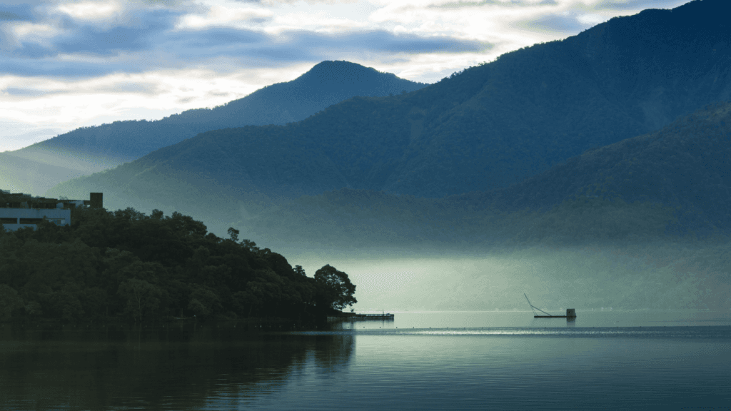 Sun Moon Lake landscape